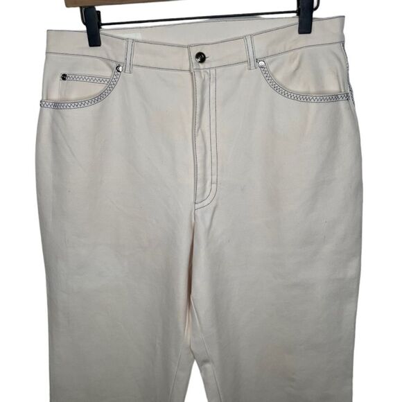 ESCADA Cream Pants - Size 42 / 12 US - Picture 4 of 14